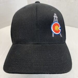 210 Fitted Hat US Army Colorado Army National Guard Black Wool Trucker Hat 7 1/4